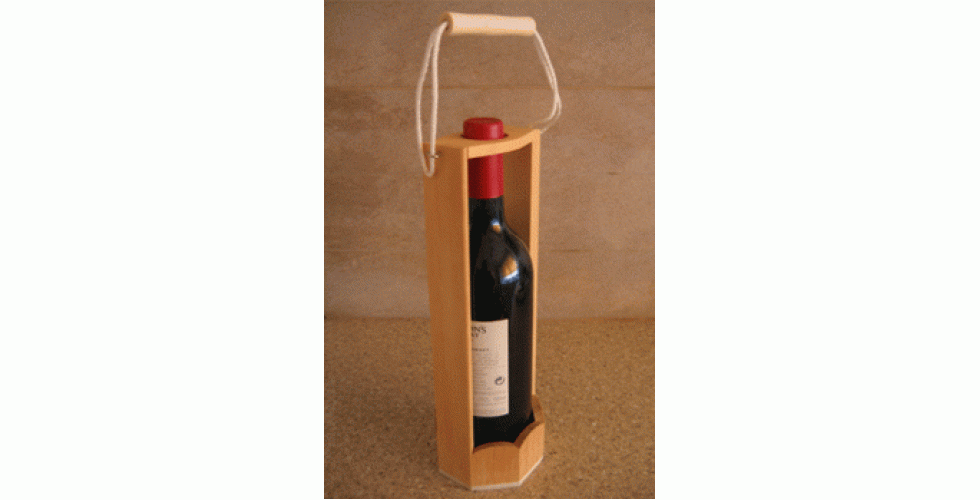 Wooden Wine Carrying Case 