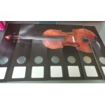 File label Violin 7-part GEIGE Vienna World 