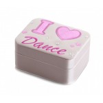 I love Dance jewelry Box