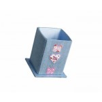 Denim Butterfly Pen Holder