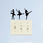 Light Switch Stickers Ballerinas (set of 3)