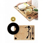 Trivet & Tray 3-In-1 "DJ Three-Vet"
