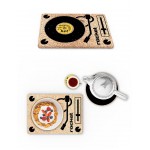 Trivet & Tray 3-In-1 "DJ Three-Vet"