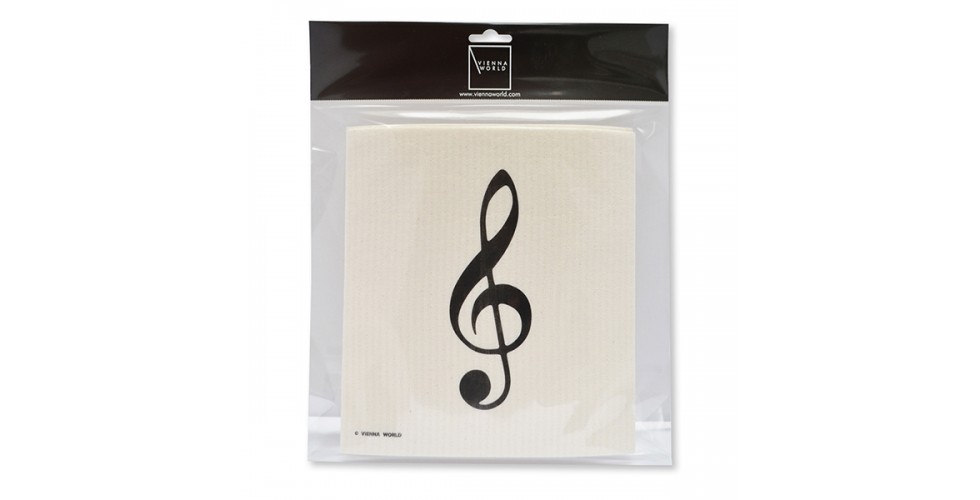 Sponge cloth G-CLEF (2 pcs) Vienna World 